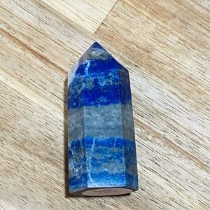 SOLD Mini Sodalite Crystal Tower great gift for crystal lovers
